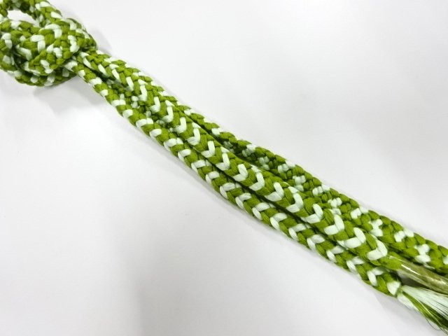 JAPANESE HAND-TIED OBIJIME CORD / UNUSED